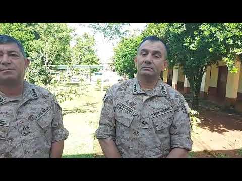 Nestor Ramón  Agüero jefe del Dto de Caazapa