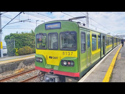 Ride onboard IÉ 8100 class DART train 8137 from Bray To Greystones.