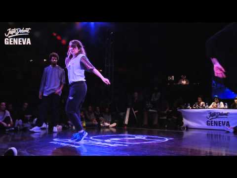 1/4 HOUSE - WindWalkers vs July & Pastora - Juste Debout Suisse 2016
