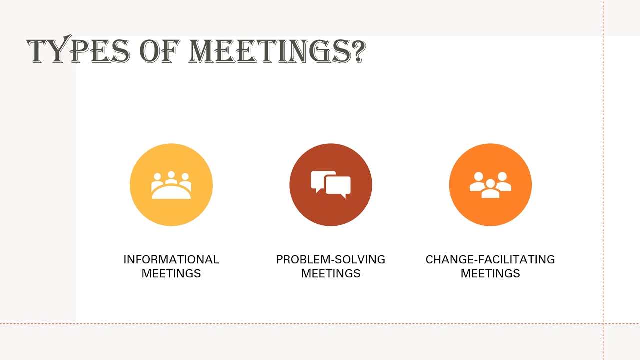 Written communication agenda and meeting