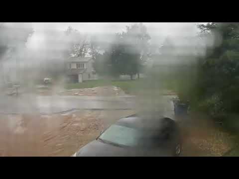 June 1 Sterling, Co microburst timelapse