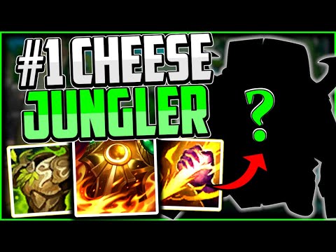 This Top Lane is ACTUALLY A S+ CHEESE JUNGLER (MY FAVORITE OFF META JG👌) - League of Legends