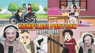 Download lagu MUMPUNG KETAWA BELUM BAYAR, YUK KETAWA BARENG ❗ Maya Nadia Reaction Animasi @PODTOON mp3