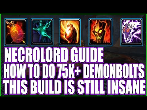 75K+ DEMONBOLT GUIDE  FOR NECROLORDS DEMONOLOGY WARLOCKS THIS IS HOW TO ONESHOT 9.2.5