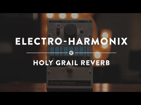 Used Electro-Harmonix Holy Grail Reverb V1 2000s - Silver / Blue image 4