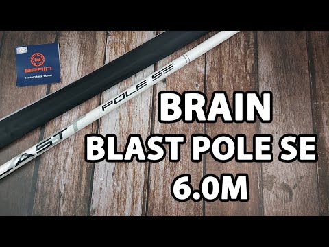 Махове вудилище Brain Blast Pole SE 6.0m, (телескопічне, без кілець) + чохол