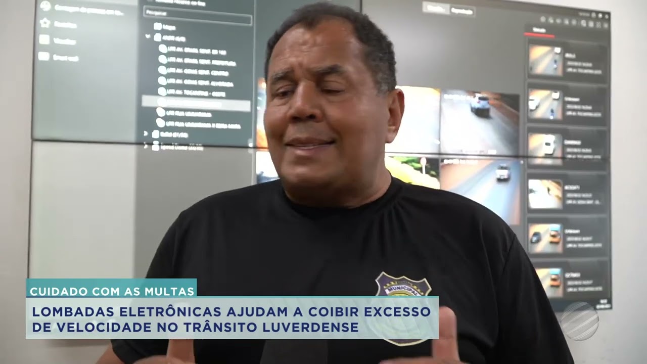 LOMBADAS ELETRÔNICAS AJUDAM A COIBIR EXCESSO DE VELOCIDADE NO TRÂNSITO LUVERDENSE