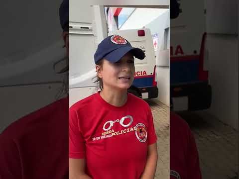 BOMBEIRO MILITAR ATENDE ACIDENTE EM SÃO JOÃO BATISTA SC