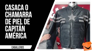 Chamarra de Piel de Borrego o Casaca de Capitán América
