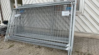 Heras Byggepladshegn Heras med fødder metal structure for sale - Image 4 | Machineryline PK Heras Byggepladshegn Heras med fødder metal structure | Image 4 - Machineryline