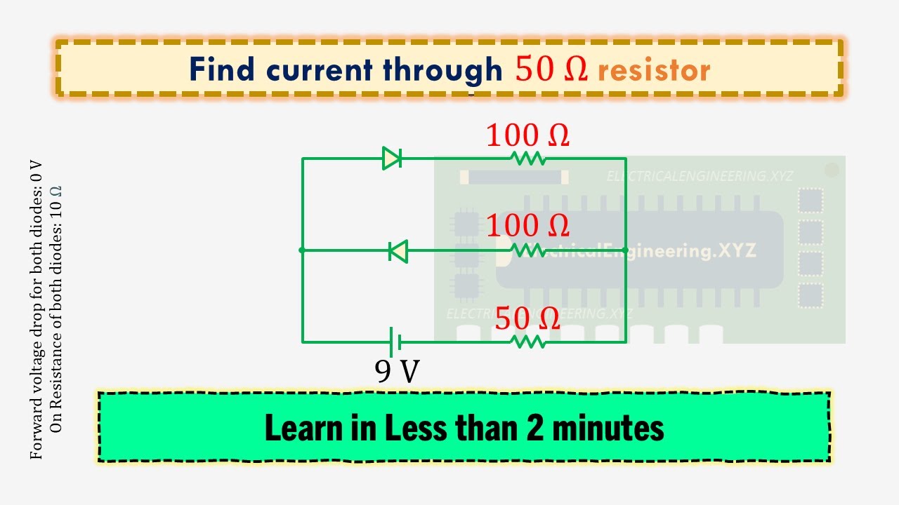 Diode Circuit Quiz 2 - Test Your #Electronics #Knowledge!