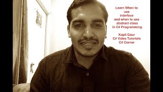 When To Use❓Abstract Class And Interface In C# Programming