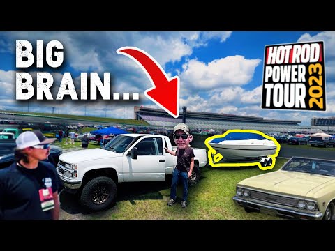 I Brought a Boat to America's Biggest Car Show. | #OBSChevy [EP2]