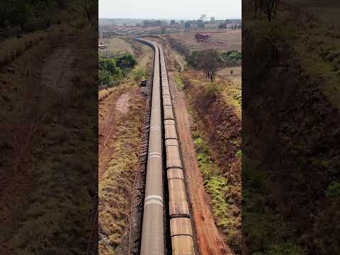SANTA FÉ DO SUL SP, PROJETO VISÃO AÉREA - FERROVIA FERRONORTE.