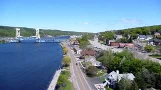 preview picture of video 'Kite Aerial Video of the Houghton, MI Waterfront'