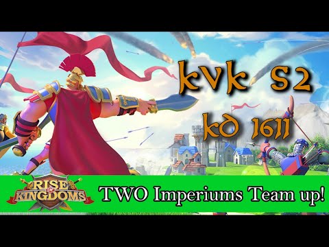 TWO Imperium KDs Team up!!! | KVK S2 Ep. 1 | Rise Of Kingdoms