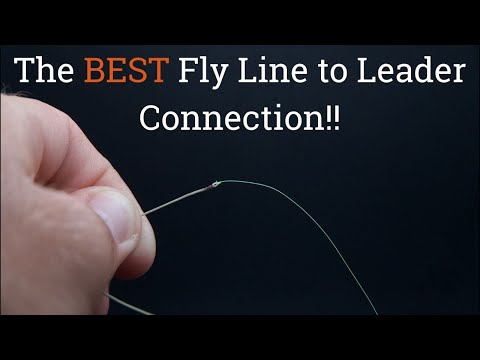 The  BEST Fly Line to Leader Connection || How to Make a Micro Loop