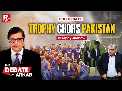 Debate With Arnab: Trophy 'Chors' Pakistan Hide India's Asia Cup In Dubai