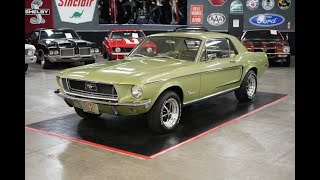 Video Thumbnail for 1968 Ford Mustang