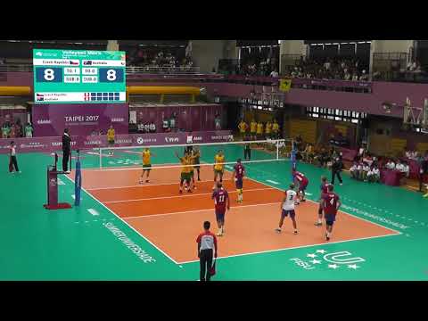 Australia Vs Czech Republic FISU Volleyball