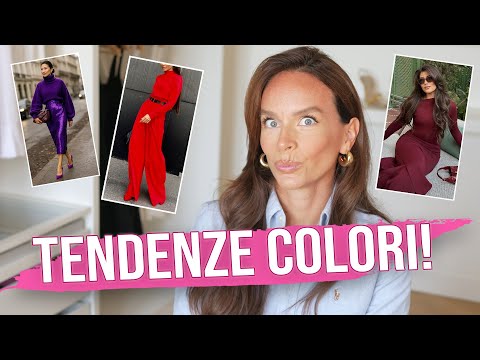 COLOR TRENDS FOR THIS FALL WINTER