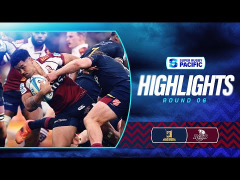 HIGHLIGHTS | HIGHLANDERS v REDS | Super Rugby Pacific 2025 | Round 6