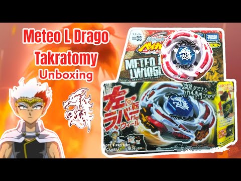 Meteo L Drago Unboxing | beyblade meteo l drago takara tomy