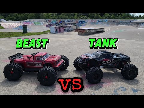 4s Battle for the Crown ~ Traxxas Maxx and Arrma Outcast 4s