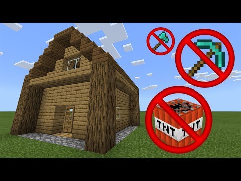 How to Make an Unbreakable House in Minecraft ( No Mods, No Addon )