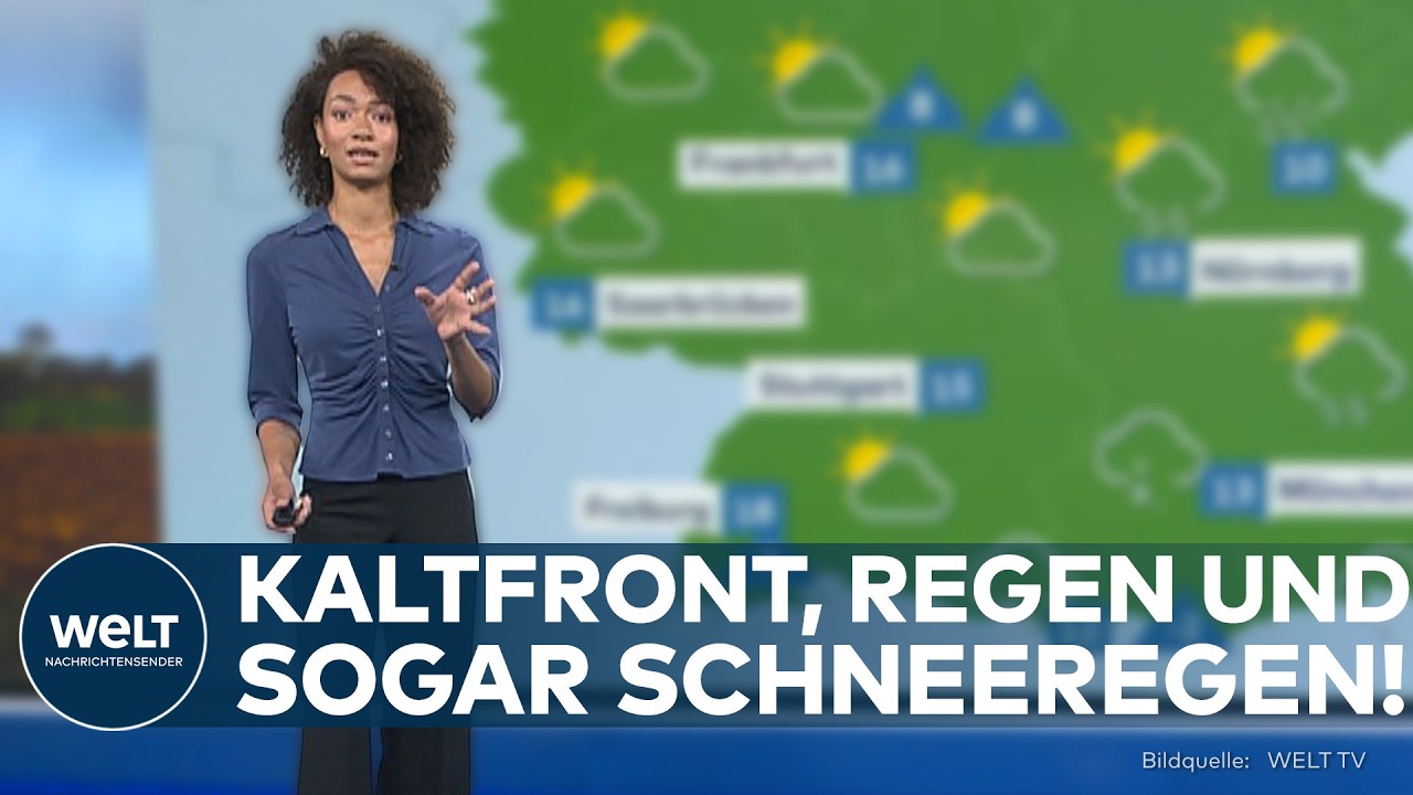 WETTER: Kaltfront, Regen und sogar Schneeregen! Ein einschneidender Wetterwechsel trifft Deutschland