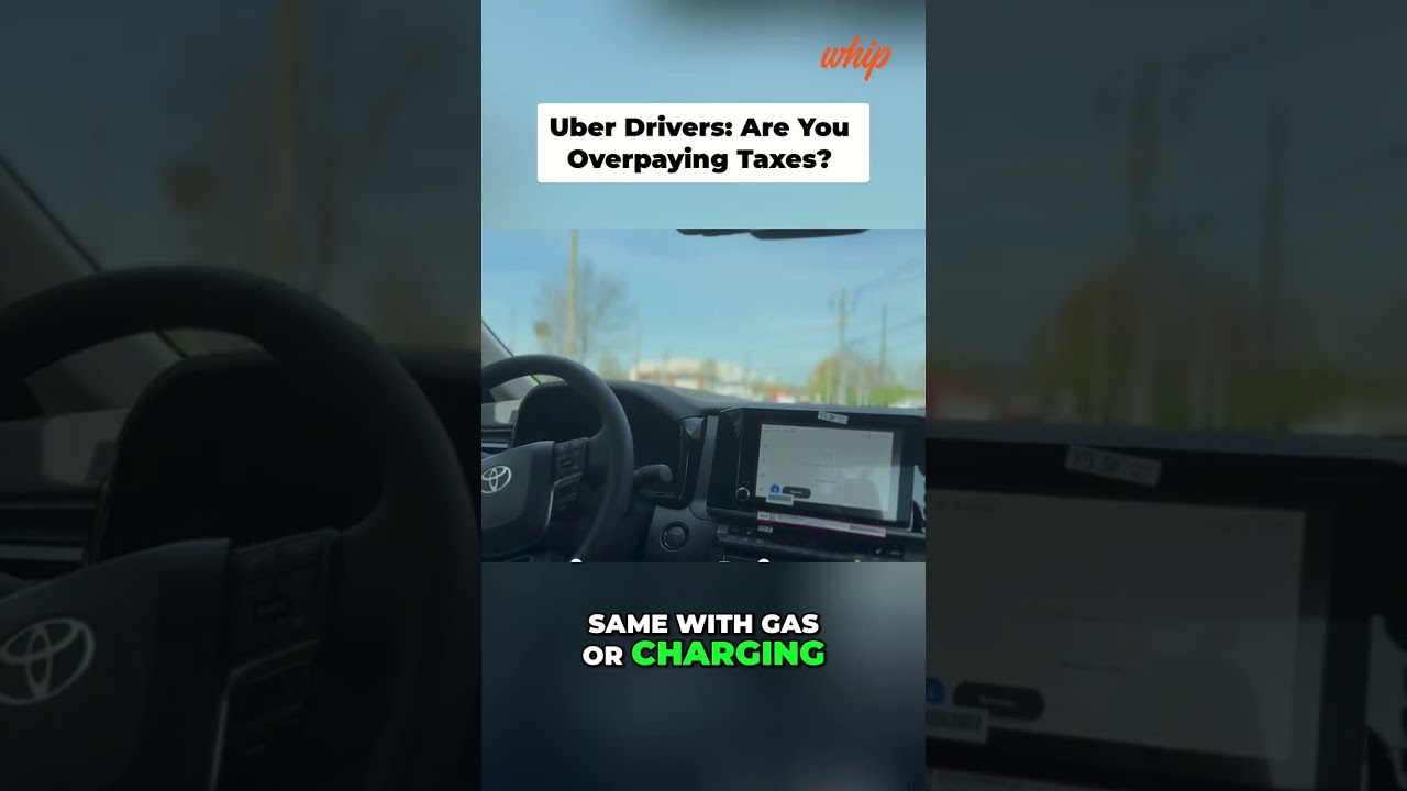 Uber Drivers: Stop Overpaying Taxes! Write-Off Secrets #shorts