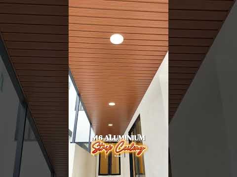 M6 ALUMINIUM STRIP CEILING @ KAJANG M6 ALUMINIUM STRIP CEILING @ KAJANG