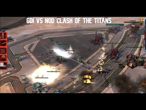 Futurama [GDI] vs BikeRushOwnz [nod] - Kane's Wrath Clash of titans Epic game