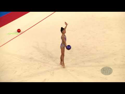 POGOSIAN Abigail (ARM) - 2019 Rhythmic Junior Worlds, Moscow (RUS) - Qualifications Ball