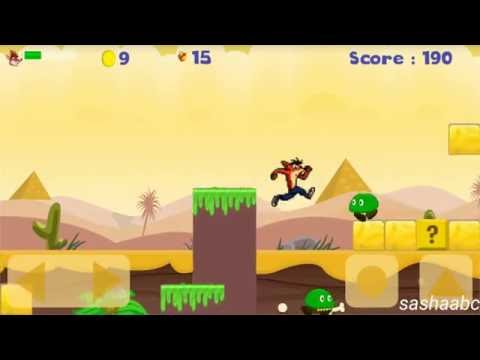 crash world bandicot обзор игры андроид game rewiew android