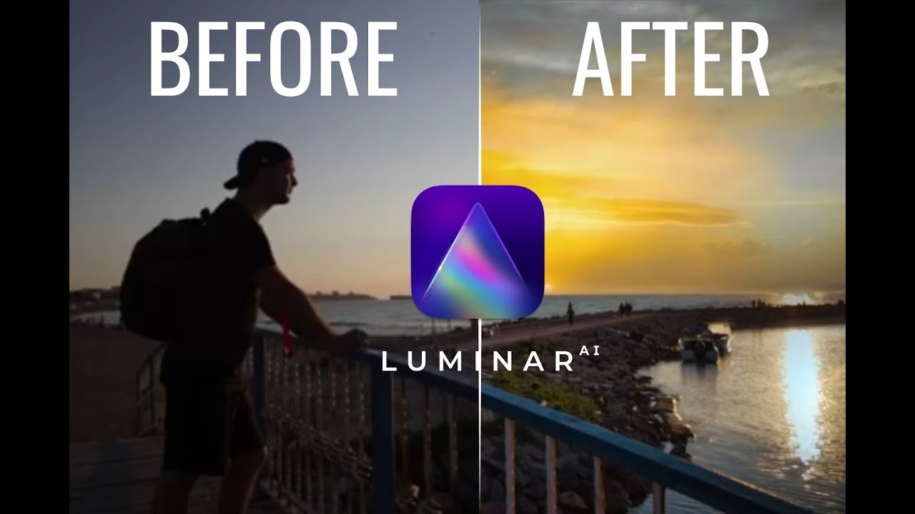 How to edit sunrise or sunset photos in Luminar AI