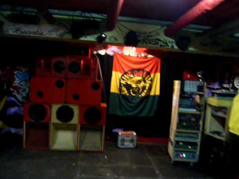 King David Sound System - soundcheck at Dubtown&Fire 05/2009