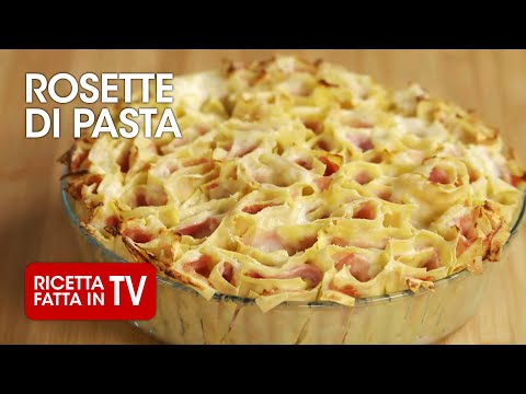 Come fare le ROSETTE DI PASTA AL FORNO di Benedetta Rossi - Ricetta TV Fatto in Casa per Voi