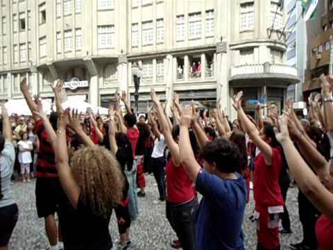Flash Mob - Atlético-PR - Rua XV - 26/03/11