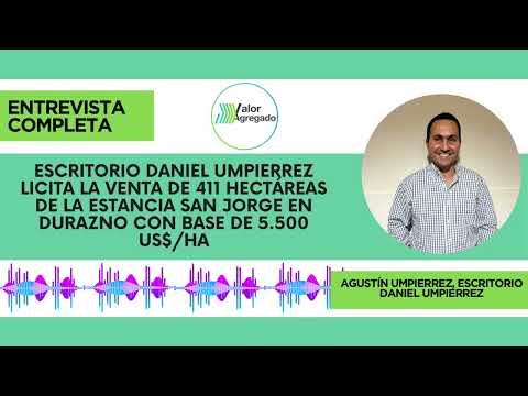 Agustín Umpierrez, Escritorio Daniel Umpierrez