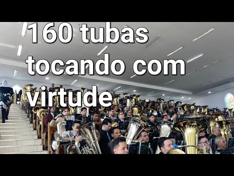 Ensaio Regional CCB Jd Transilvânia 16/07/2023 Hino 110, 160 tubas arrebentando