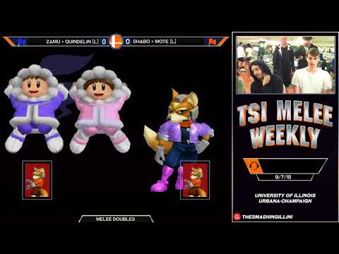 [TSI Weekly] shabo + Mote (R) vs. Quindelin + Zamu (B) SSBM Doubles GFs