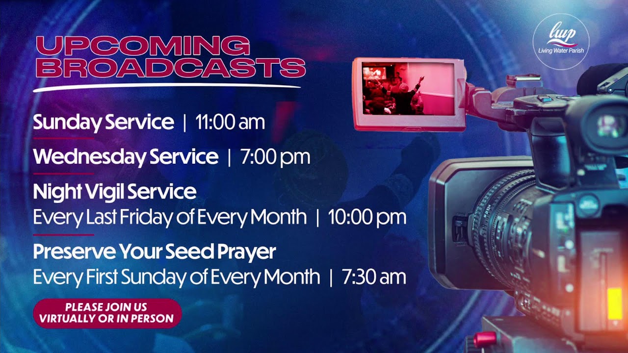 Sunday Service at RCCG Living Water Parish - 13 September 2026