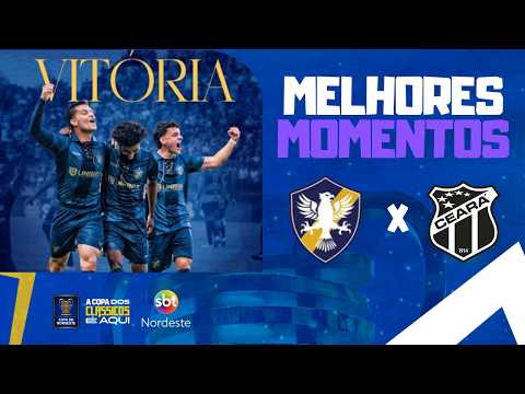 Gols e lances de Retrô x Ceará