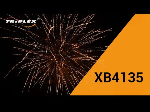 FAJERWERKI XB4135 25S 3'' CAKE F4 TRIPLEX FIREWORKS