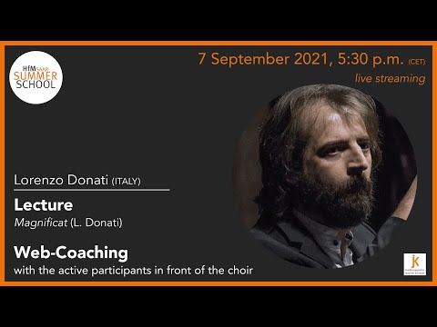 Lecture with Lorenzo Donati