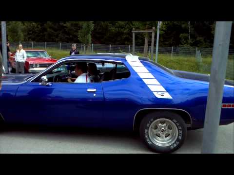 Plymouth Roadrunner - V8 Sound -  US Cars Brunnthal 22.07.2012