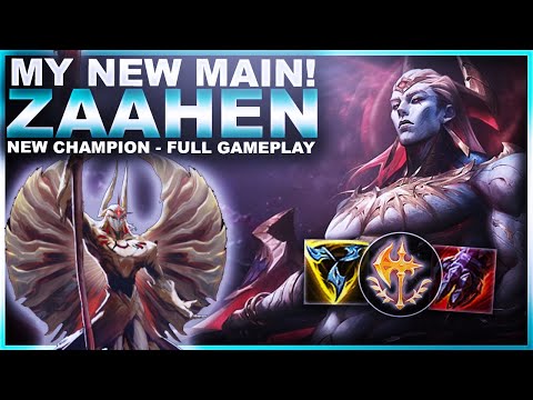 NEW CHAMPION ZAHEEN MAY BE MY NEW MAIN! | League of Legends