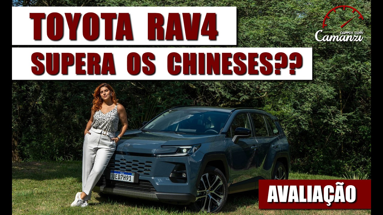 Novo Toyota RAV4 2025 chega ao Brasil: melhor que Haval H6 e Song Plus?