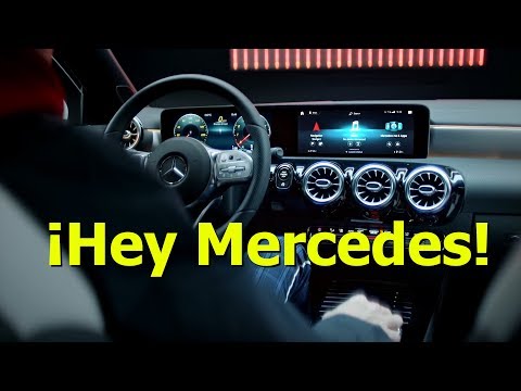 Navegando con realidad aumentada y reconocimiento vocal: Jugando con el MBUX de Mercedes Benz
